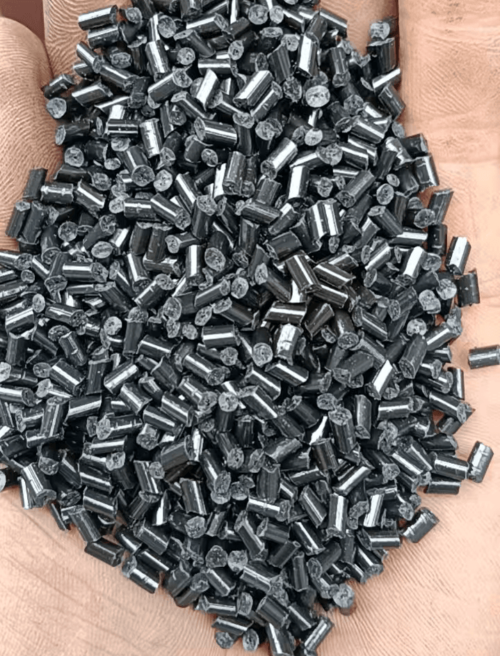 Black EPS Recycled Pellets