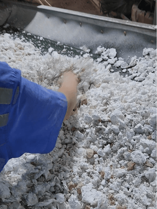Crushing, washing & sorting
